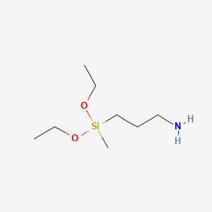 KH-902(γ-氨丙基甲基二乙氧基硅烷)键线式结构图